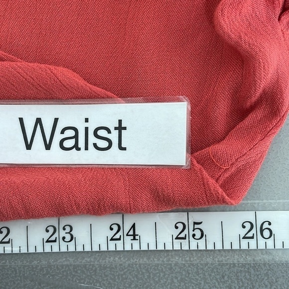 Elan Dress Women's Small Orange Mini Flare Dress Spaghetti Straps Pockets - Picture 14 of 17